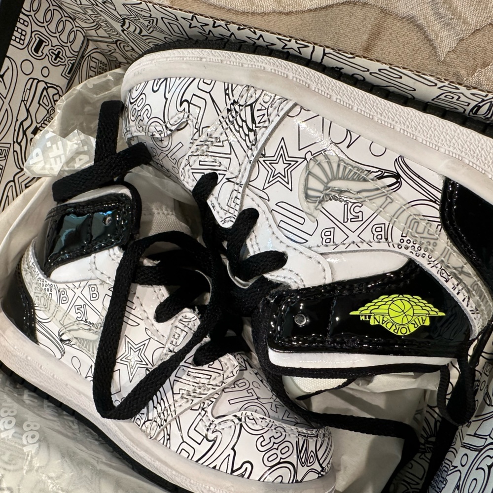 Nike Jordans for baby boy. Size 6C.